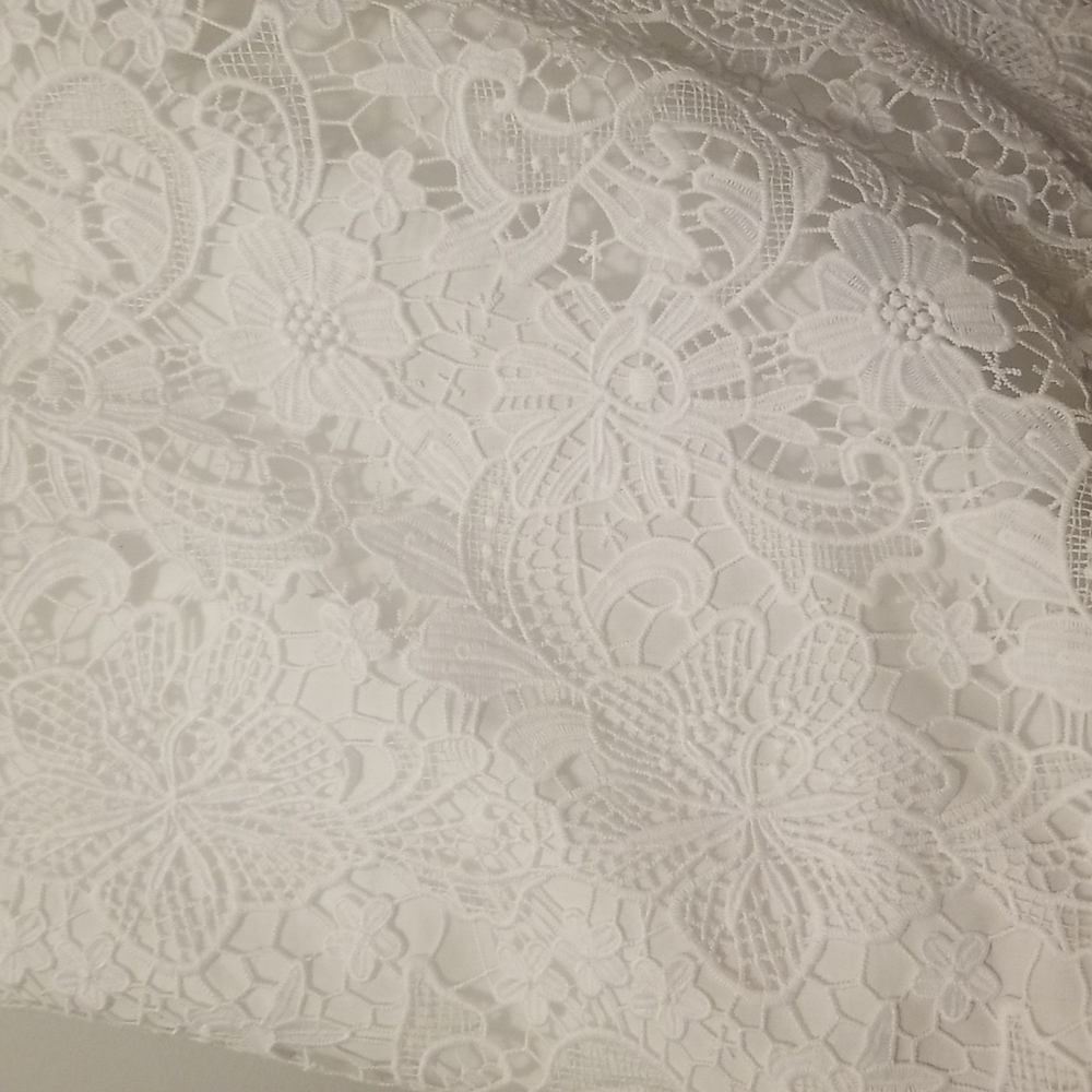 NWT Lilly Pulitzer Strapless Sienna White Lace dress SZ 8 - Picture 3 of 9